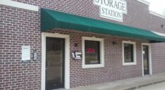 The exterior of the Storage Station facility office.